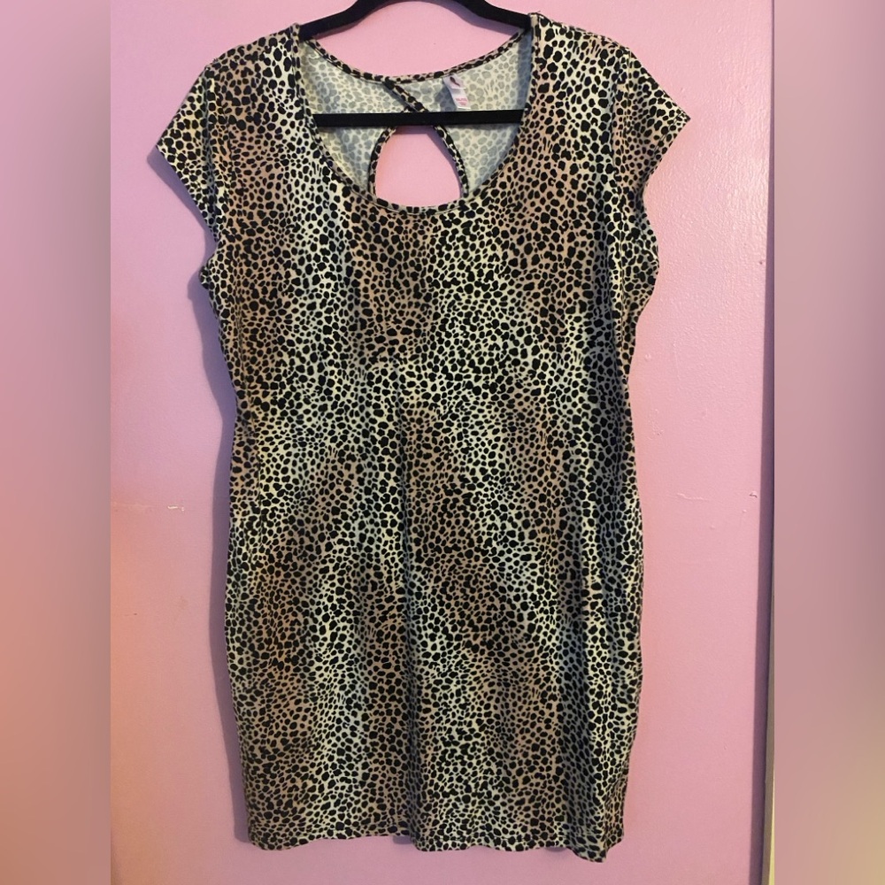 Leopard Print Bodycon Dress
